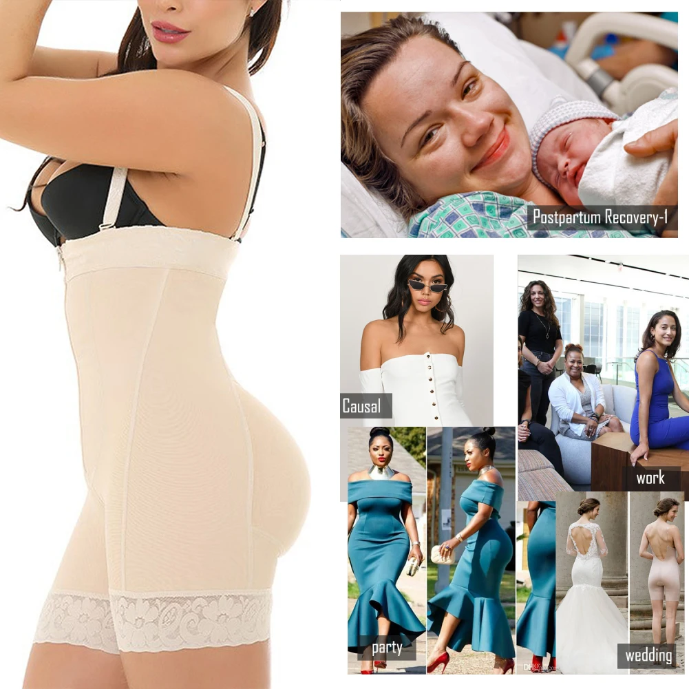 Colombian Girdle Body Shaper Flat Stomach for Slim Woman Shaping Tummy Control Panties Butt Lifter Shapewear Waist Trainer Fajas extreme tummy control shapewear