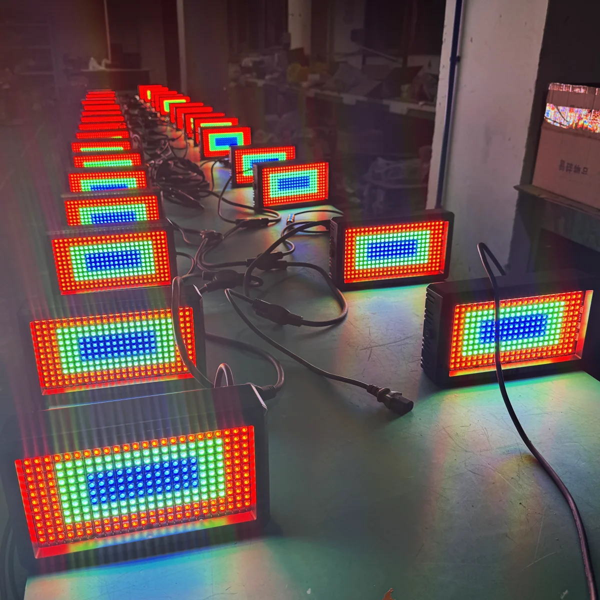 미니 LED 스트로브 포함 무선 컨트롤러, DJ 워시 바, 무대 조명 효과, R..