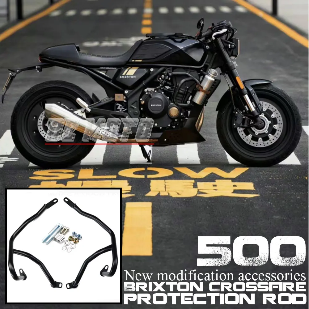 

Motorcycle Fit Crossfire 500 / 500X Crash Bars Bumpers Tank protector Cover For Brixton Crossfire 500 500X