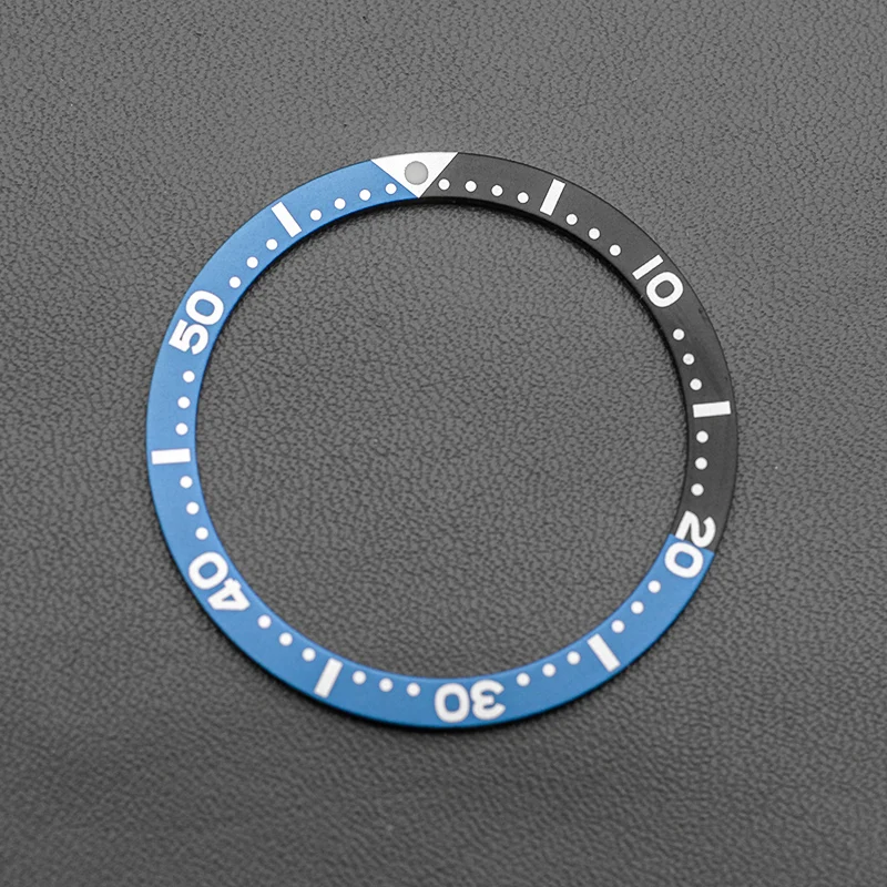Premium 38x31.5 mm Aluminum Watch Bezel Insert with Sticker Gift