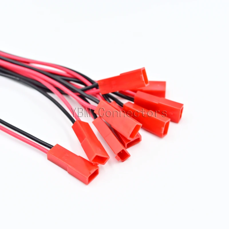 JST 2 Pin Male & Female Cable Connector JST 2P Wire Plug Jack Connectors LED Lamp Strip RC BEC Battery DIY FPV Drone wiring cable connectors led strip connectors wire connectors dc connectors dc power connectors