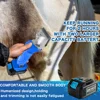 6 Gears 35 Teeth Electric Sheep Goat Shearing Machine Wireless Farm Sheep Wool Shaving Clipper Shear Tool For Makita 18V Battery 3