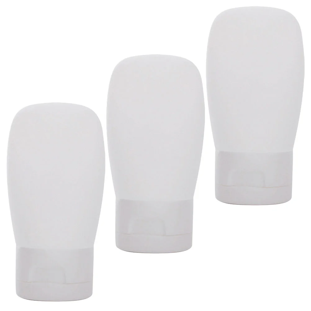 

3 Pcs Bottle Set Travel Soap Container Shampoo Squeeze Bottles Toiletries Liquid Containers Bottled