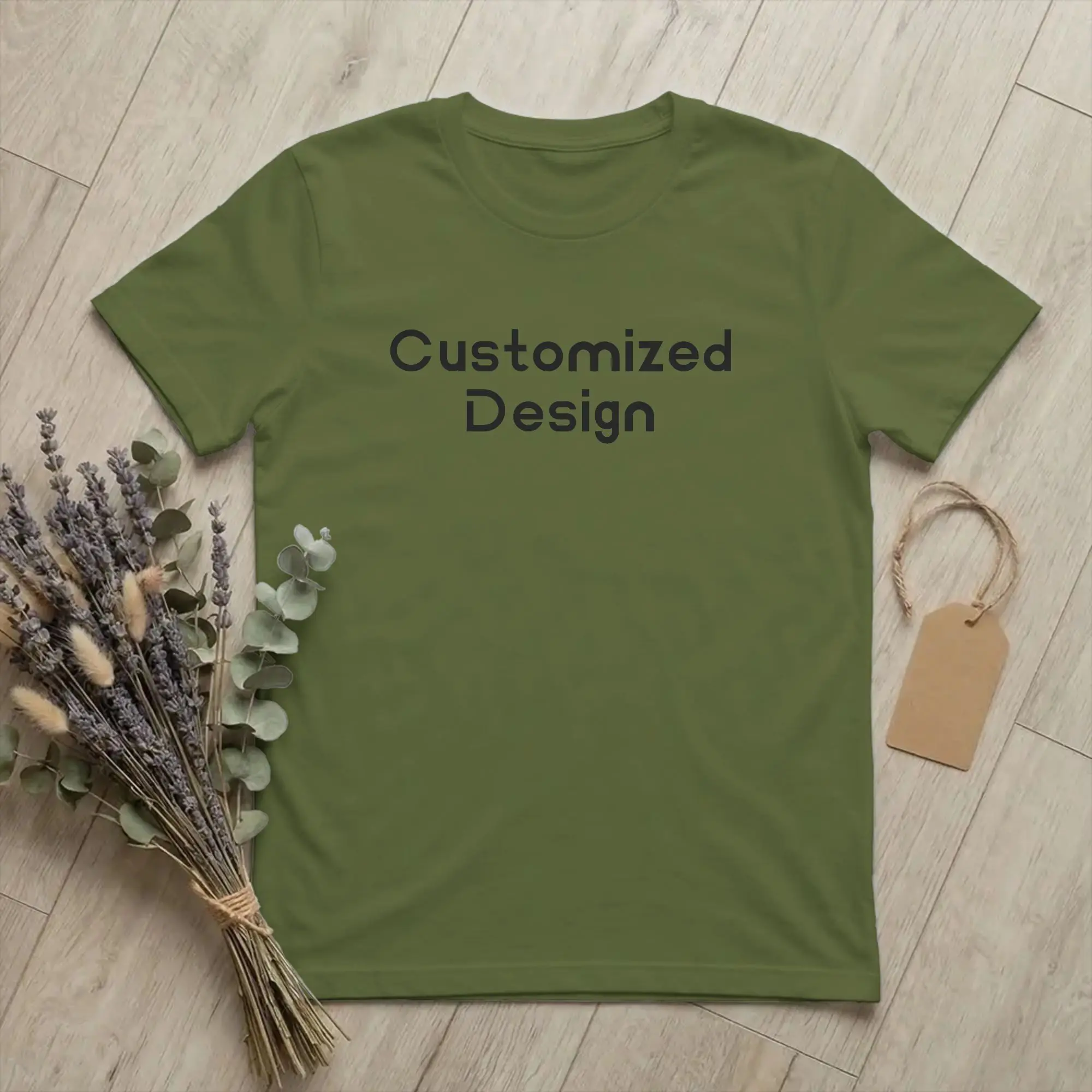 Men's Customized Novelty Cotton T-Shirts - Unique Design, Short Sleeve, O-Neck