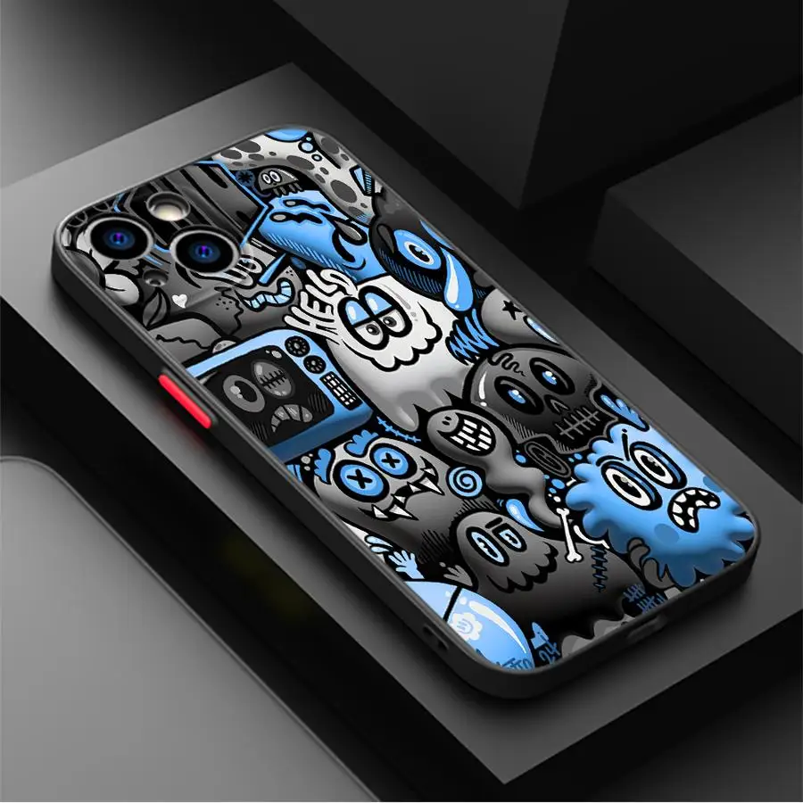 Graffiti Black  Back Phone Cover Case