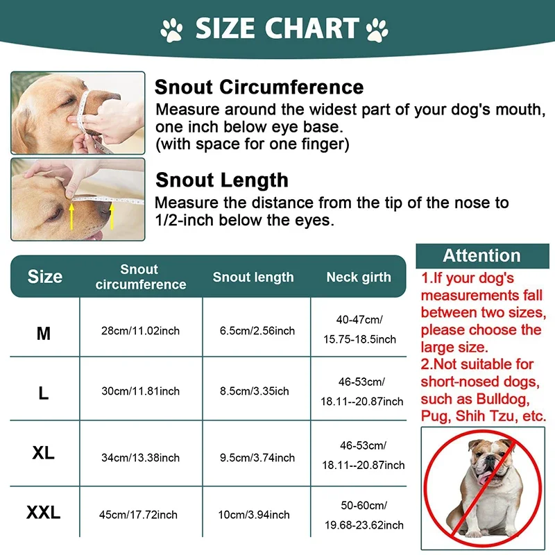 Dog Mouth Leather Protection Cover Adjustable & Breathable pet Metal Muzzle Anti-Bite Humane Basket Muzzle Dog Accessories dog muzzle