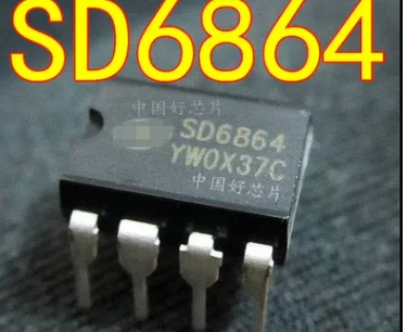 

Shipping SD6864 Free new original switch power management chip DIP-8 pin