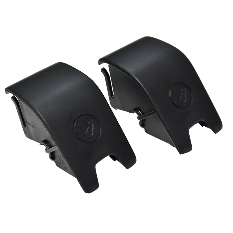 1Pair 8V0887187 Car Seat Hook ISOFIX Cover Trim Child Restraint for Audi A3 V8 2015- Black Isofix Slot Cap