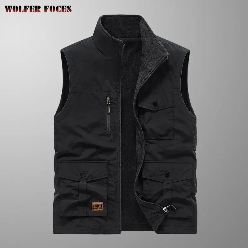Outdoor Waterproof Sports Motorcyclist Vest Camping Men's Clothing Trekking Bigsize Elegant Designer Luxury Mesh Casual