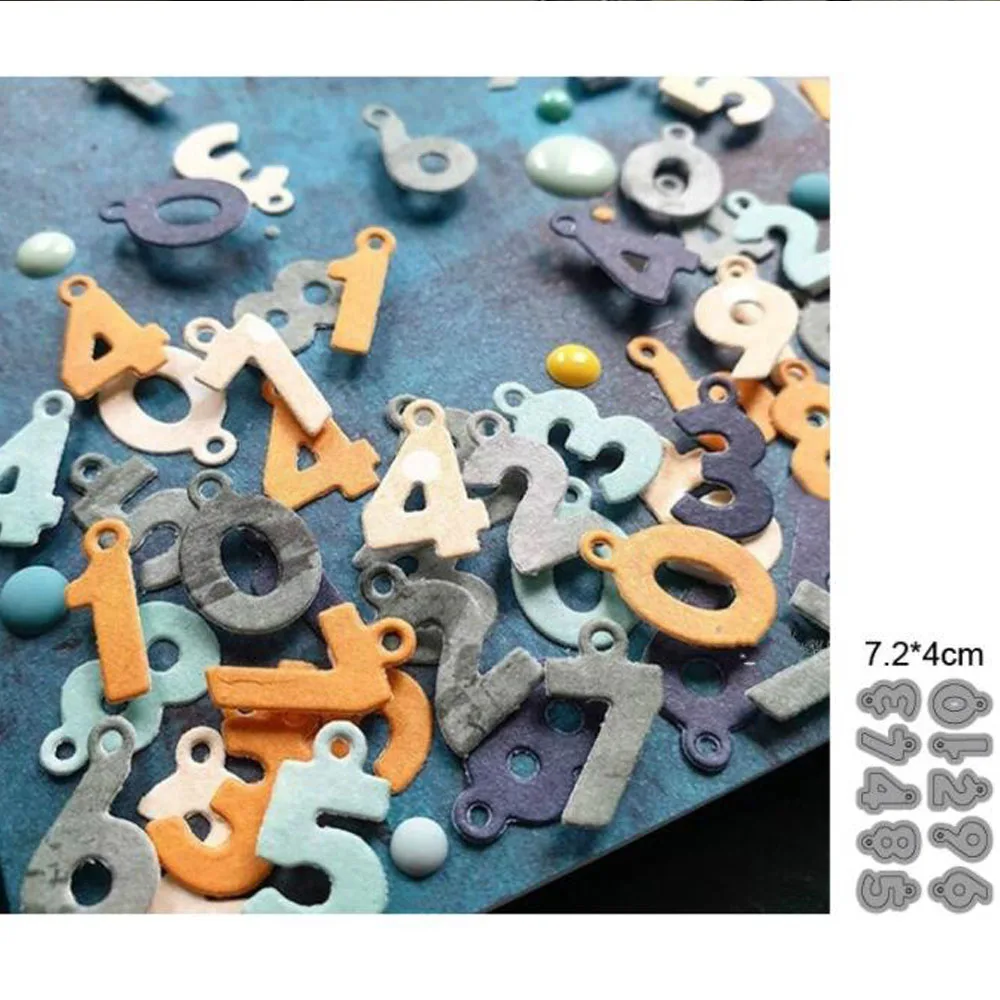 Digital Painting Brush Tools Metal Cutting Dies for DIY Crafts and Scrapbooking