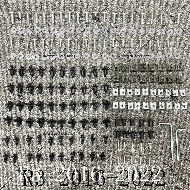 Kuip Carrosserie Kit Bouten Schroanche Voor Fit Voor Yamaha R3 2016-2022