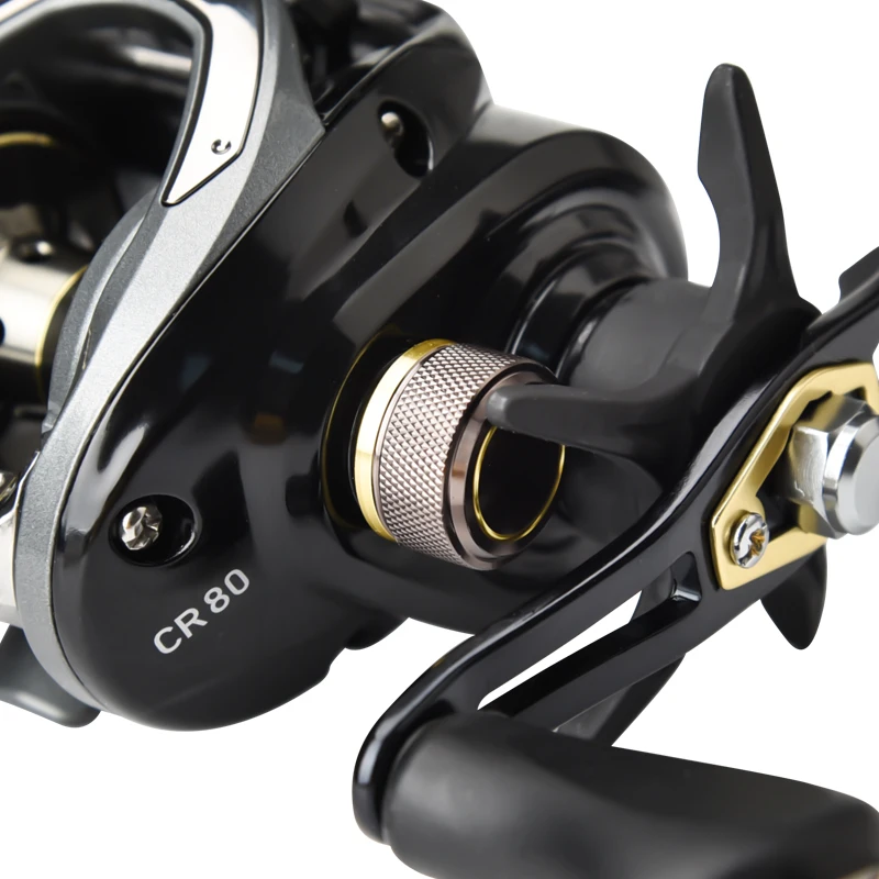 DAIWA CR80/CC80 H/HL/HS/HSL 4+1BB 7+1BB Aluminum Spool 7.5:1 Strength Body Drag  Max 7KG Saltwater Baitcasting Fishing Reel - AliExpress