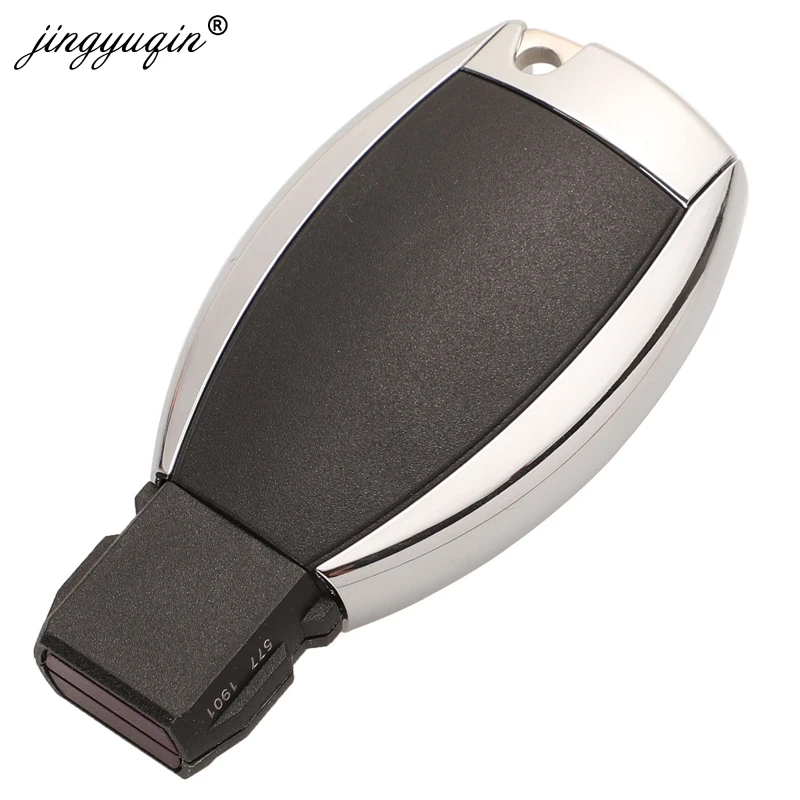 Jingyuqin bga 스타일 2/3/4 버튼 원격 스마트 자동차 키 315 mhz/433 mhz mb 메르세데스 벤츠 e s 2 지원 원래 nec bga fob