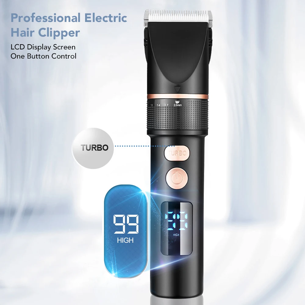 Máquina de Cortar Elétrico sem Fio Máquina com Pentes Cabelo Profissional Recarregável Aparador Barba Corte Barbeiro 3 barba corte cabelo elétrico sem fio barbeiro máquina com pentes