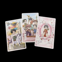 12CMX7CM The Sakura Spring Divination Tarot V2 with Guidebook where Japanese traditional characters come to life in a playful 2