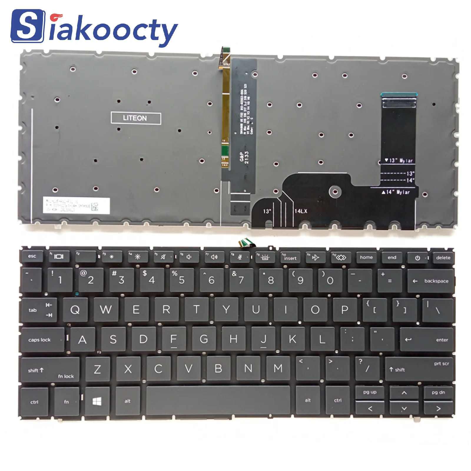 Nuovo Per Hp Elitebook 840 G9 830 G9 Laptop Tastiera Retroilluminata Usa/Inglese Nera