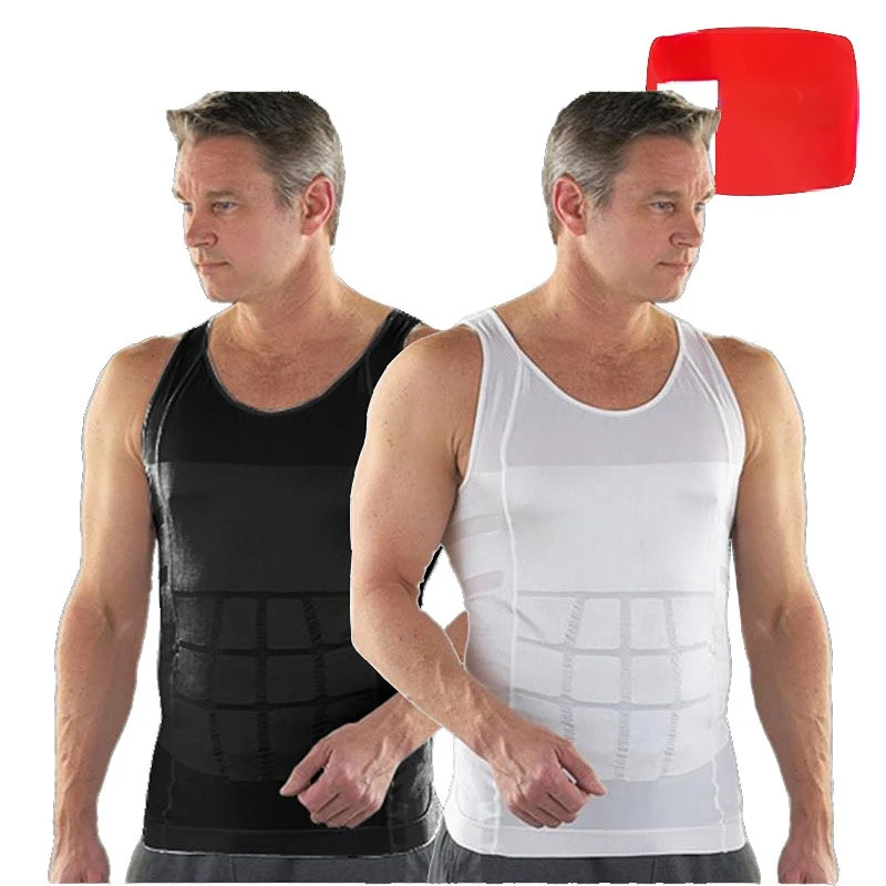 

Men's Tank Top Gym Clothing Men Bodybuilding Men's Clothing Men's Bodysuit The Abdomen Tight Plastic Chest Outdoor Sports Vest