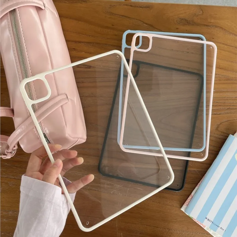Sleek Transparent Tablet Case - Minimalist Protective Cover