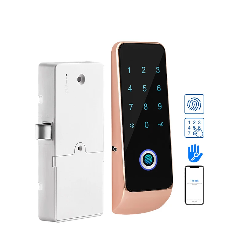 

Security Private Electronic Rfid Fingerprint Cabinet Locker lock for Drawer Gym Sauna Office School