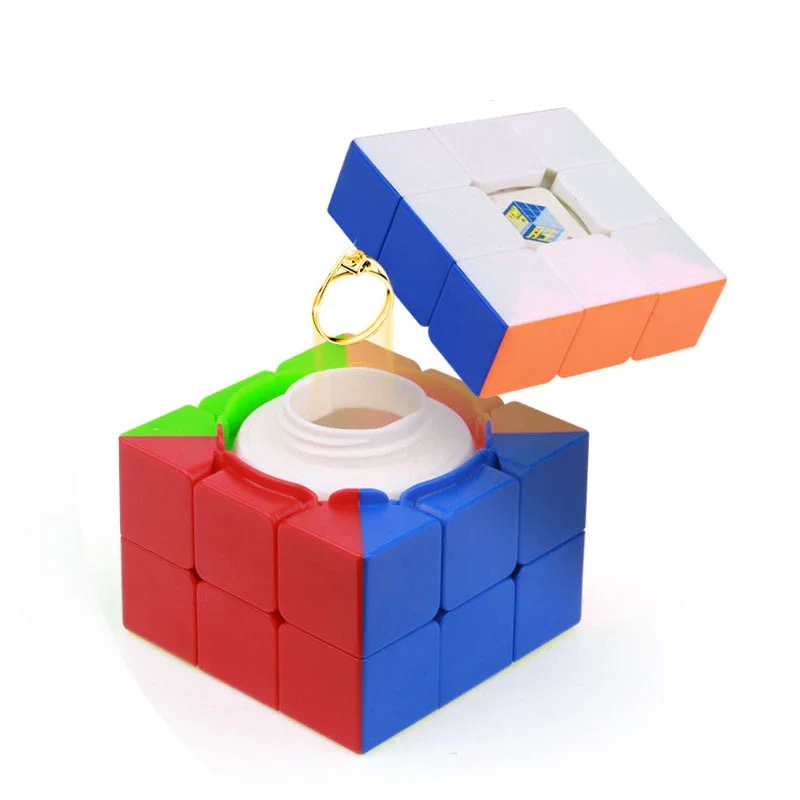 YUXIN Professtional 3x3x3 Treasure box Magic Cube Speed Puzzle 3x3 Surprise Cube Educational Toys Gifts 66mm fruit cube puzzle cubes educational gifts decompression toy for kid