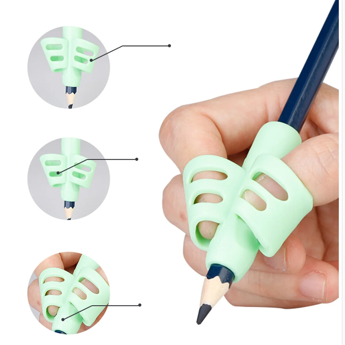

3 Pcs Posture Correction Claw Pencil Corrector Holder Kids Tools Hand Lead Pencils Penholder