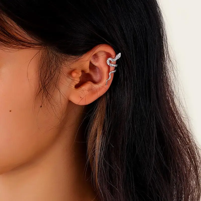 アクセサリー Scat Rose\" hoop pierce earcuff Rose