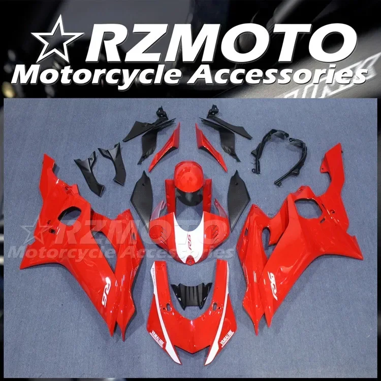 

4Gifts New ABS Motorcycle Fairings Kit Fit For YAMAHA YZF R6 2017 2018 2019 2020 2021 2022 2023 Bodywork Set Custom Red