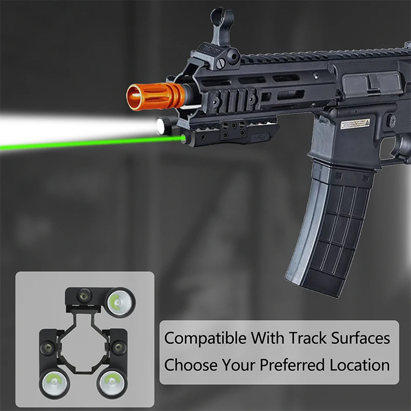Tactical Green Dot Laser Sight Led Flashlight Weapon Floodlight Light Picatinny Rail for Riflescope Airsoft Hunting Accessories