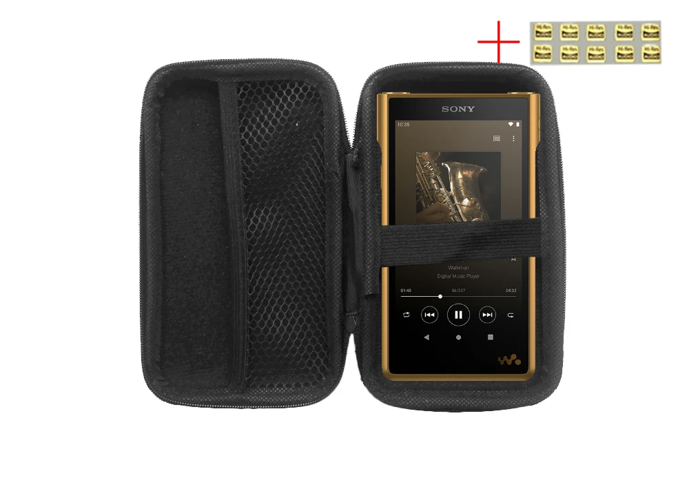 Caixa de Transporte Durável para Mp3 Player Armazenamento Capa para Fiio M11 Plus M11s M15 M15s Sony Wm1am2 Wm1zm2 Zx707 Hiby r6 Iii Pro ii Sp3000