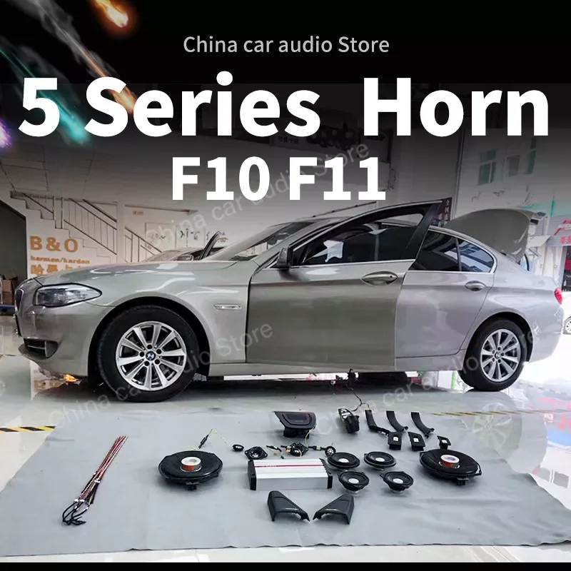 Car Front Door Tweeter Cover Speaker, Loudspeaker Modification, Sticker Decoration, Original Upgrade, BMW F34 3GT 3 Series