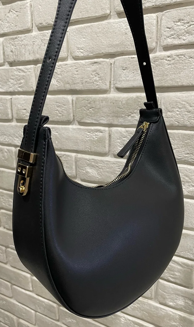Limited -only few ZOOLER Original Bag Fashion luxury Genuine Leather Bags ladies Women Handbag First Cow Half Moon Purses#SC1005