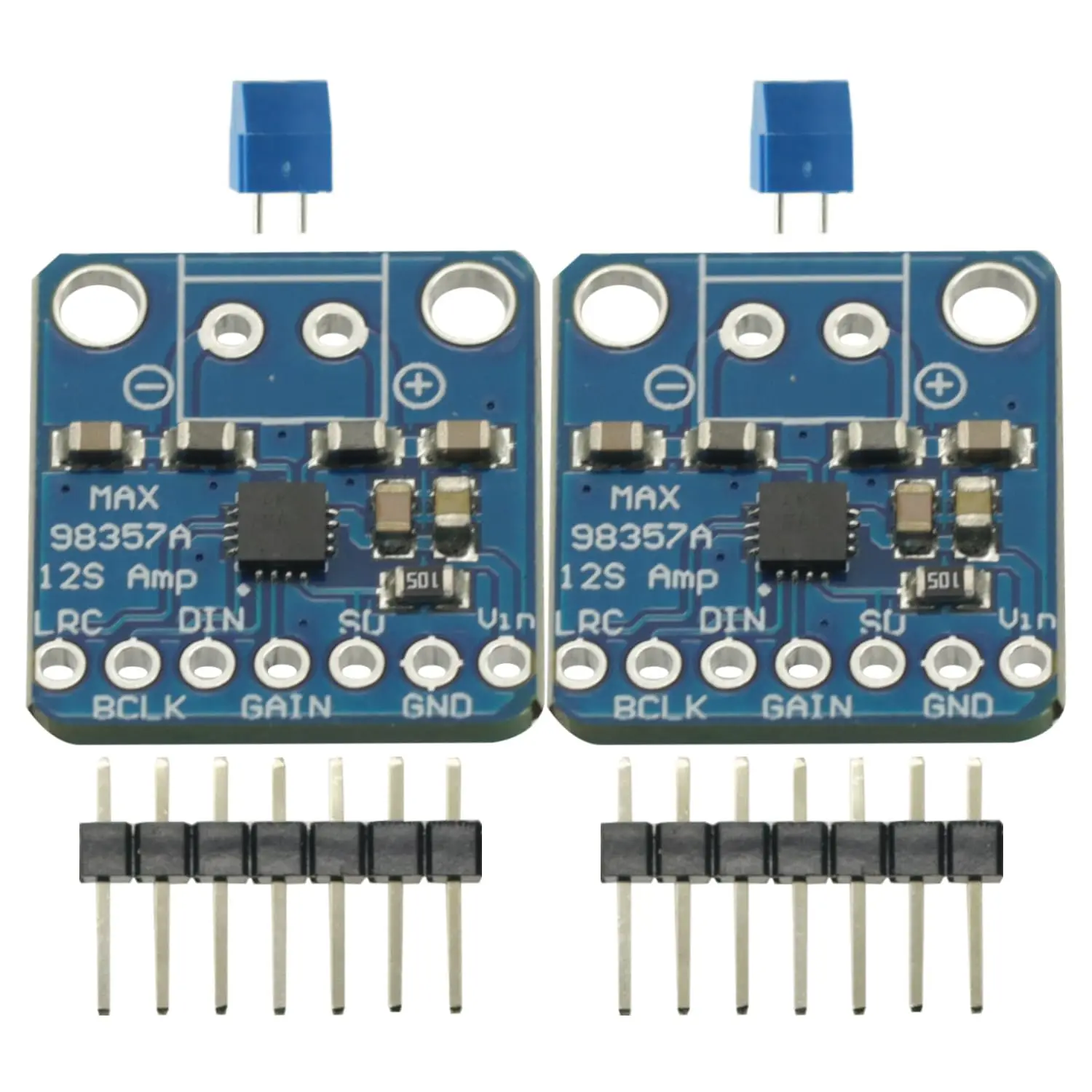 แอมพลิฟายเออร์ I2S DAC 3W สำหรับ Arduino & Raspberry Pi