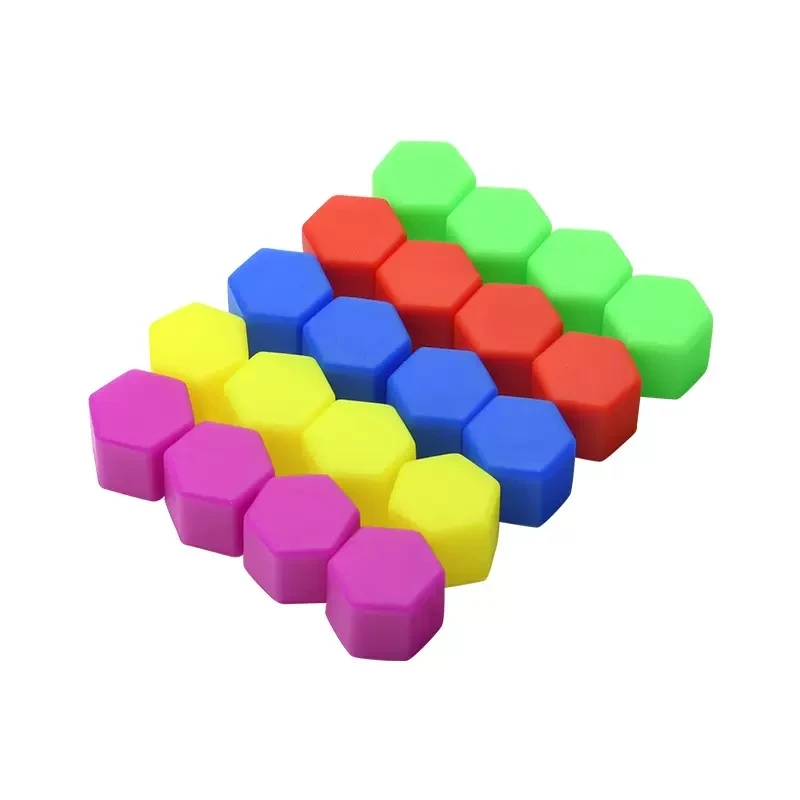 Car Wheel Nut Caps Protection Anti-Rust Auto Hub Car Tire Screw Cap Nut Bolt Covers 20Pcs For Smart Fortwo Forfour 453 2015 -
