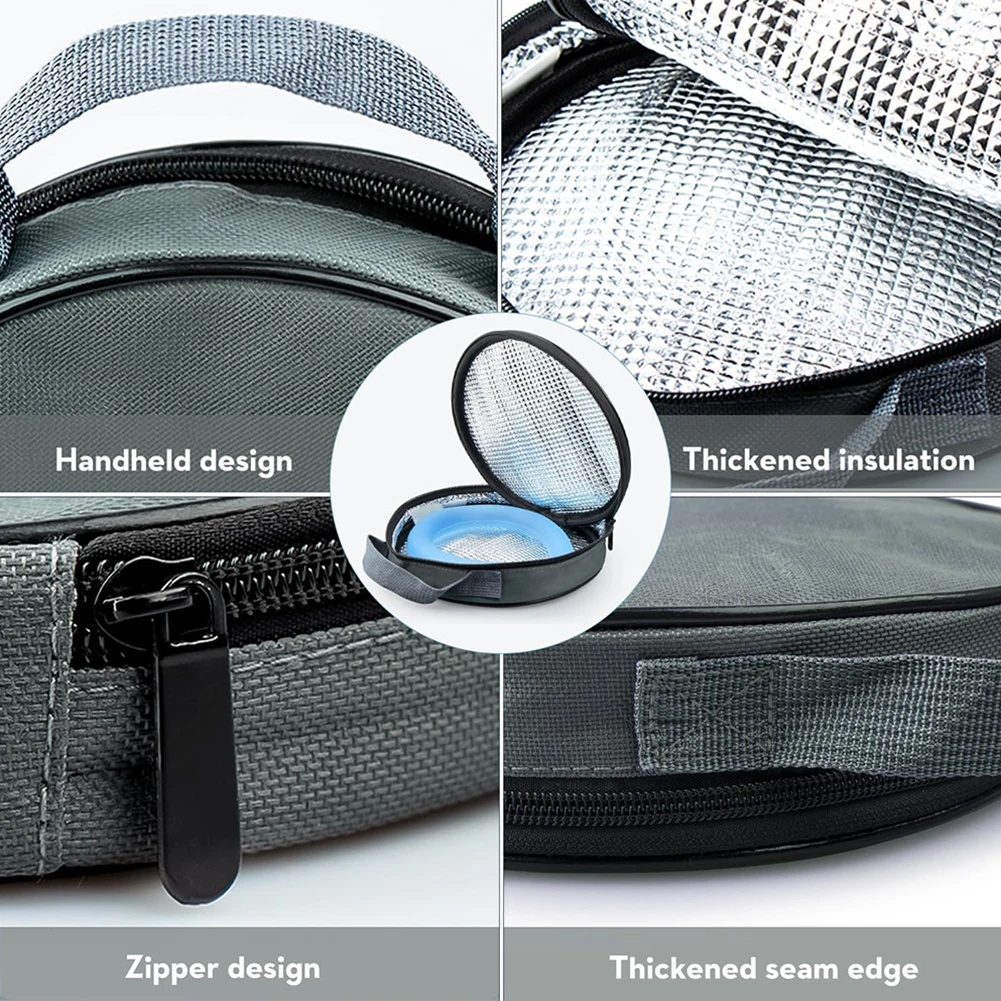 Neck Cooling Thermal Insulated Bag Portable Reusable Neck Cooling Bag For Outdoor Travel