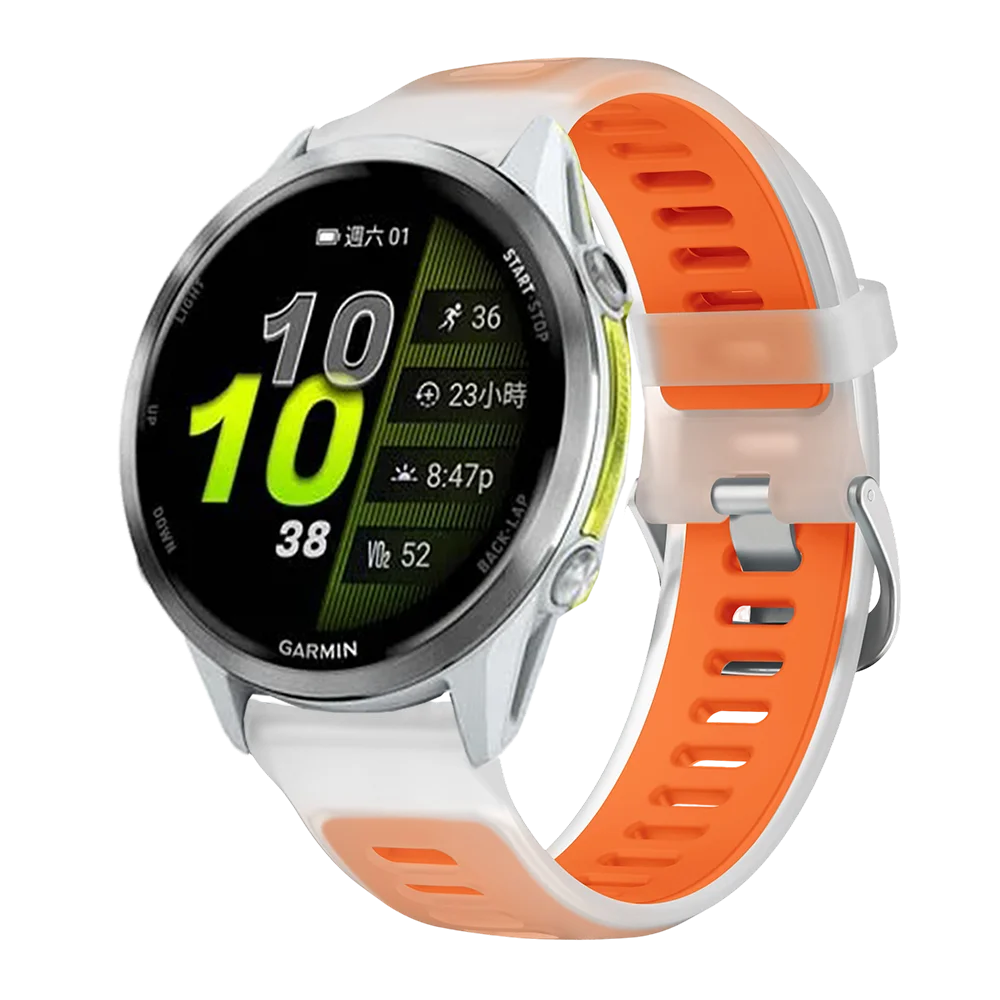 Universal 22mm Men’s and Women’s Silicone Replacement Wristband