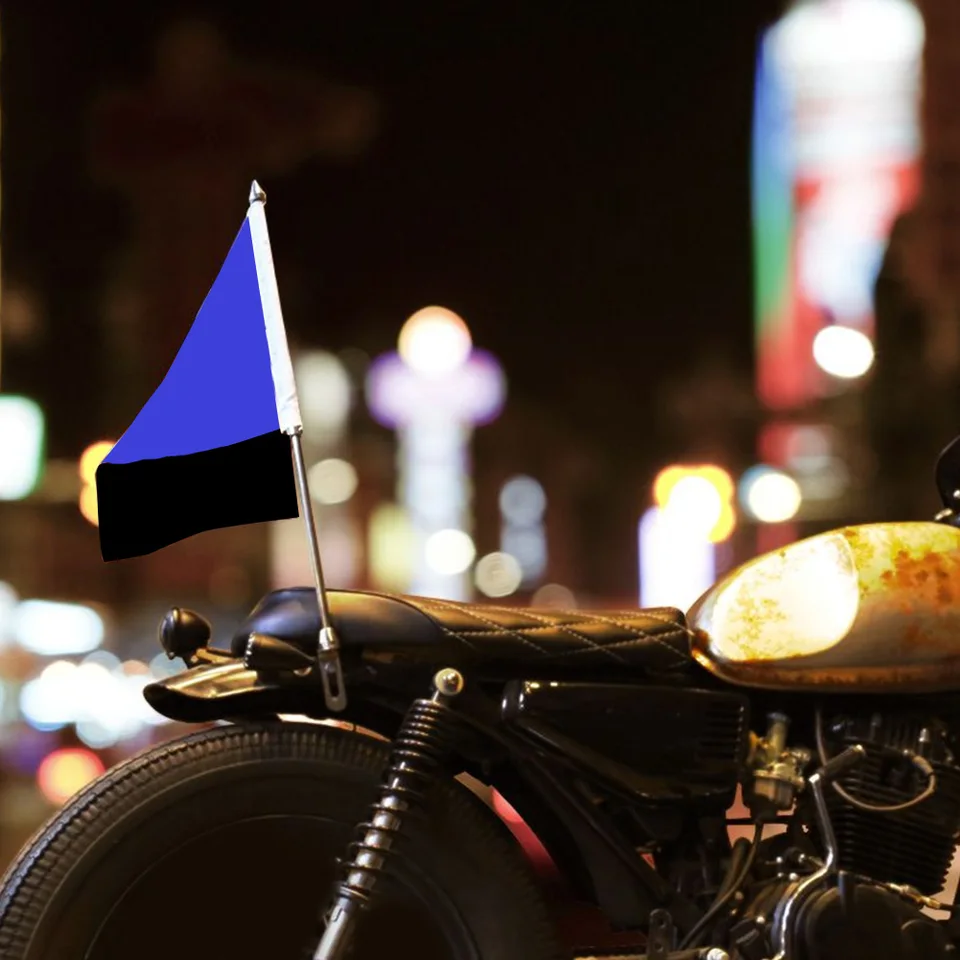Asta Portabandiera Per Moto KIMISS Universale In Acciaio Inox – Per Portapacchi O Sedile Posteriore