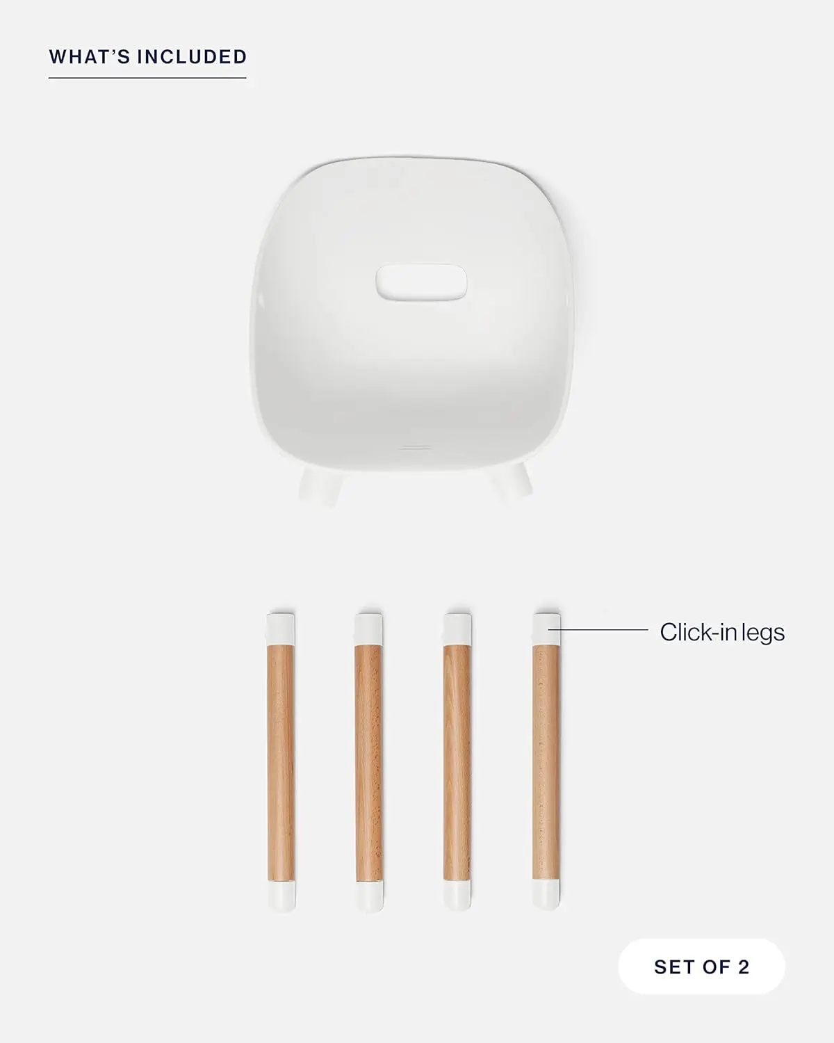 Lalo The Play Kit, Kids Table And Chairs Set With Sustainably Sourced Wood Kids Table & Set Of 2 Non-Toxic Bucket Seat Kids