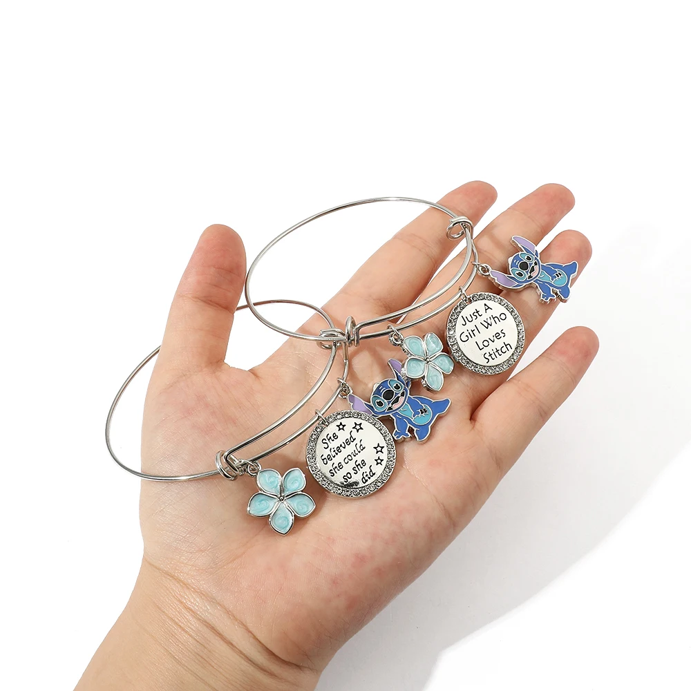 Disney Sci-fi Animated Film Lilo & Stitch Necklace Cute Cartoon Stitch  Enamel Pendant Necklaces For Women Jewellery Gifts - Necklace - AliExpress