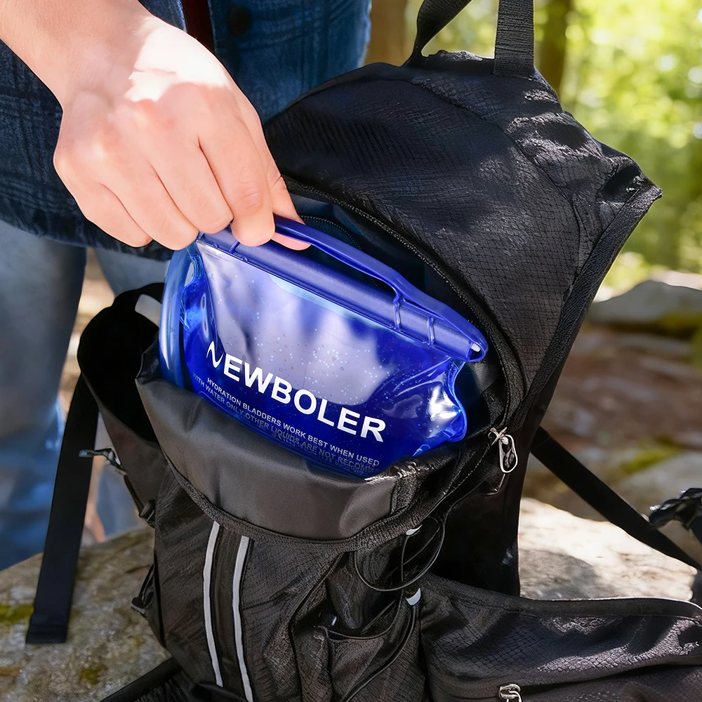 1,5L 2L 3L Wasserbeutel Sport-Rucksack Fahrrad-Trinkbeutel Tragbarer Lebensmittelechter Outdoor-Trinkwasserbeutel Camping-Wasserbeutel – Detail 19