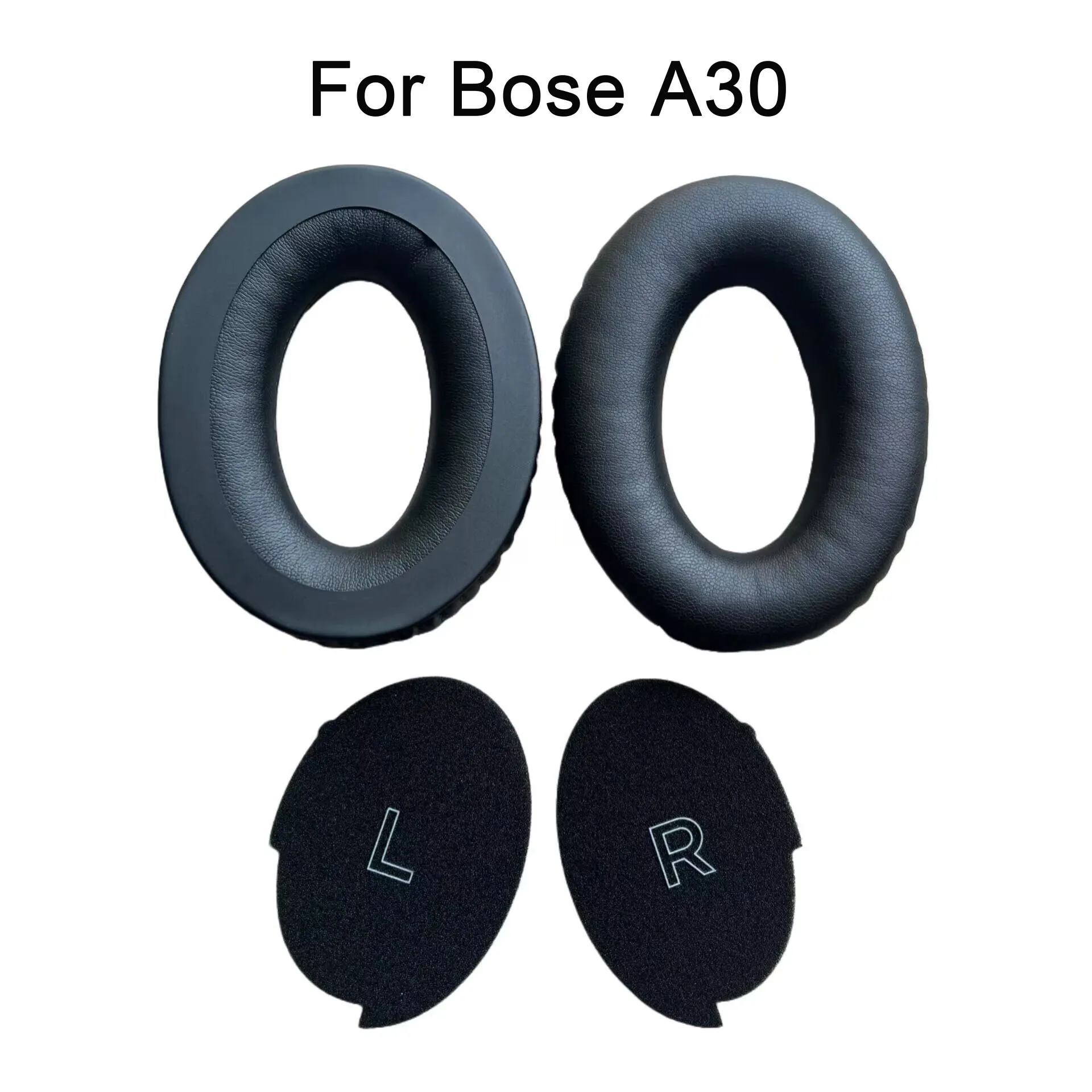 A20 Headphone Earpads for Bose A10 A20 A30 Aviation Headset Repalcement Protein Leather Memory Foam Ear Pads Cushions Earmuff