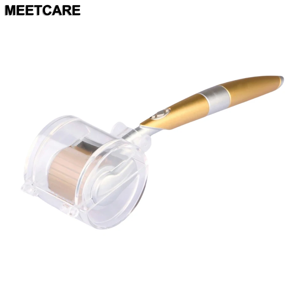 ZGTS titane Derma Roller 192 aiguilles système de micro-aiguilles Dermaroller pour soins du visage traitement de soins de la peau outil de beauté