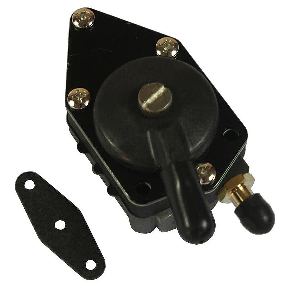 

Professional Fuel Pump Outboard Replaces Fuel Pump with Gasket for Outboard Motors Black