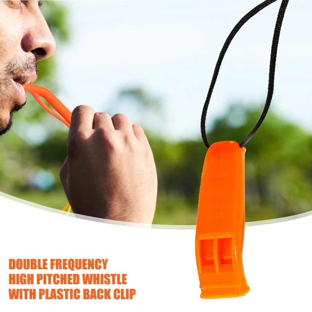 Outdoor Survival Whistle Multifunction Camping Hiking Rescue Emergency Whistle Football Basketball Match Loud 1PCS survival whistle,sport whistle,sports whistle,metal whistle