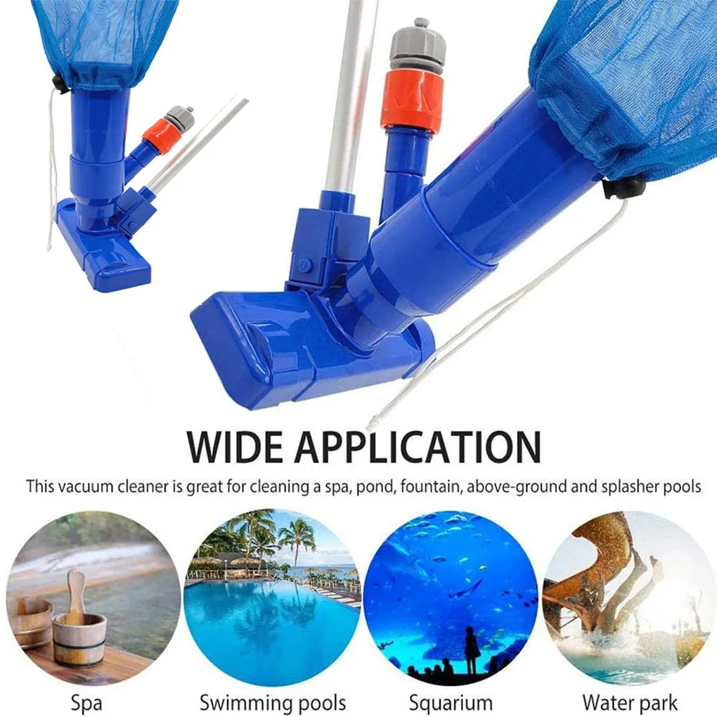 

Pool Cleaning Tool Vacuum Head Portable Swimming Pool Suction Filter Bag Cleaning Accessory EU