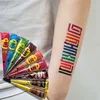 New Henna Tattoo Paste Black brown red white Henna Cones Indian For Temporary DIY Tattoo Sticker Body Paint  Cone henne 2