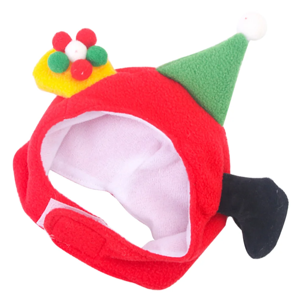 

Christmas Dog Hats Puppy Santa Boot Cap Winter Warm Santa Head Cover Xmas Pet Funny Hats Christmas Dress Up Headgear