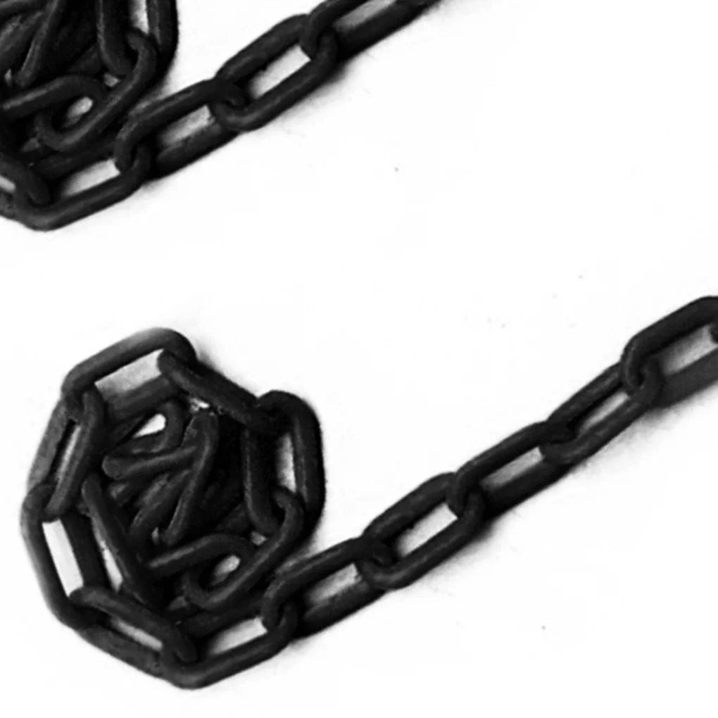 5m 6mm Warning Insulated Chain Protector Portable Road Crowd Barrier Guard Multi-functional Chains for Outdoor
