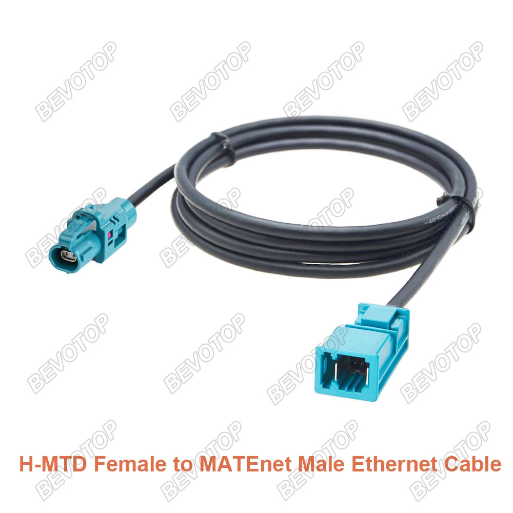 베보탑 4종 MATEnet-H-MTD 이더넷 케이블 Z 코드 남성 및 여성 자동차용 이더넷 케이블 어셈블리 고품질