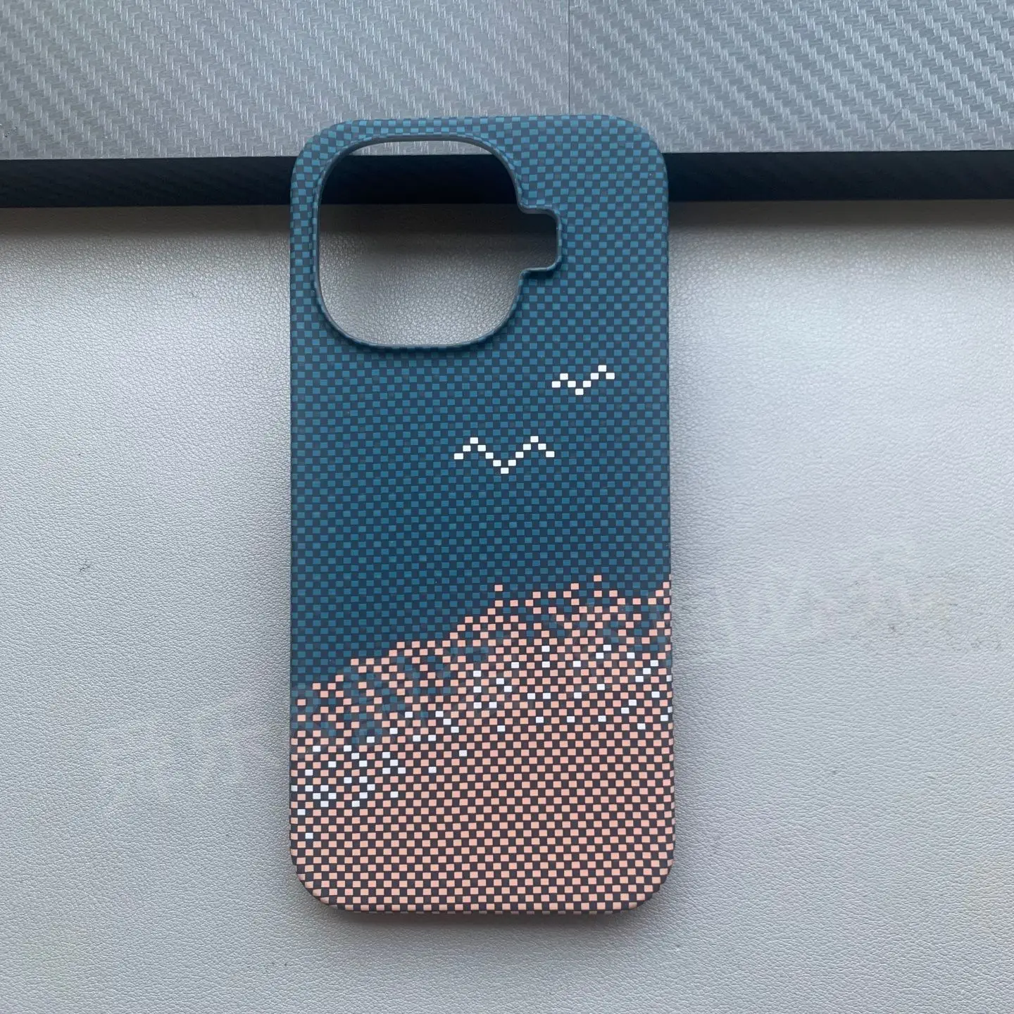 Carbon Fiber Pattern Slim Shockproof Protective Cover