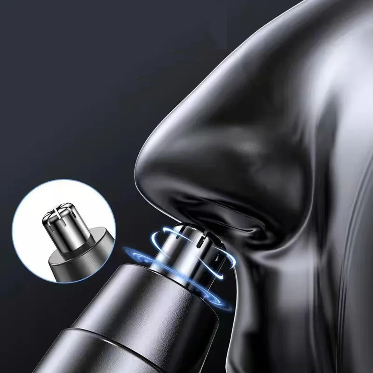 Multi functional electric nose hair trimmer exquisite eyebrow trimming maintain personal image
